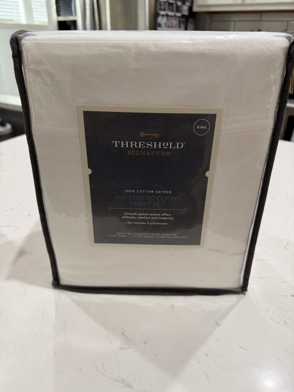 Threshold White 800 Thread Count King Sheet Set - Brand New